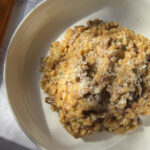 risotto ai funghi porcini carnaroli rice