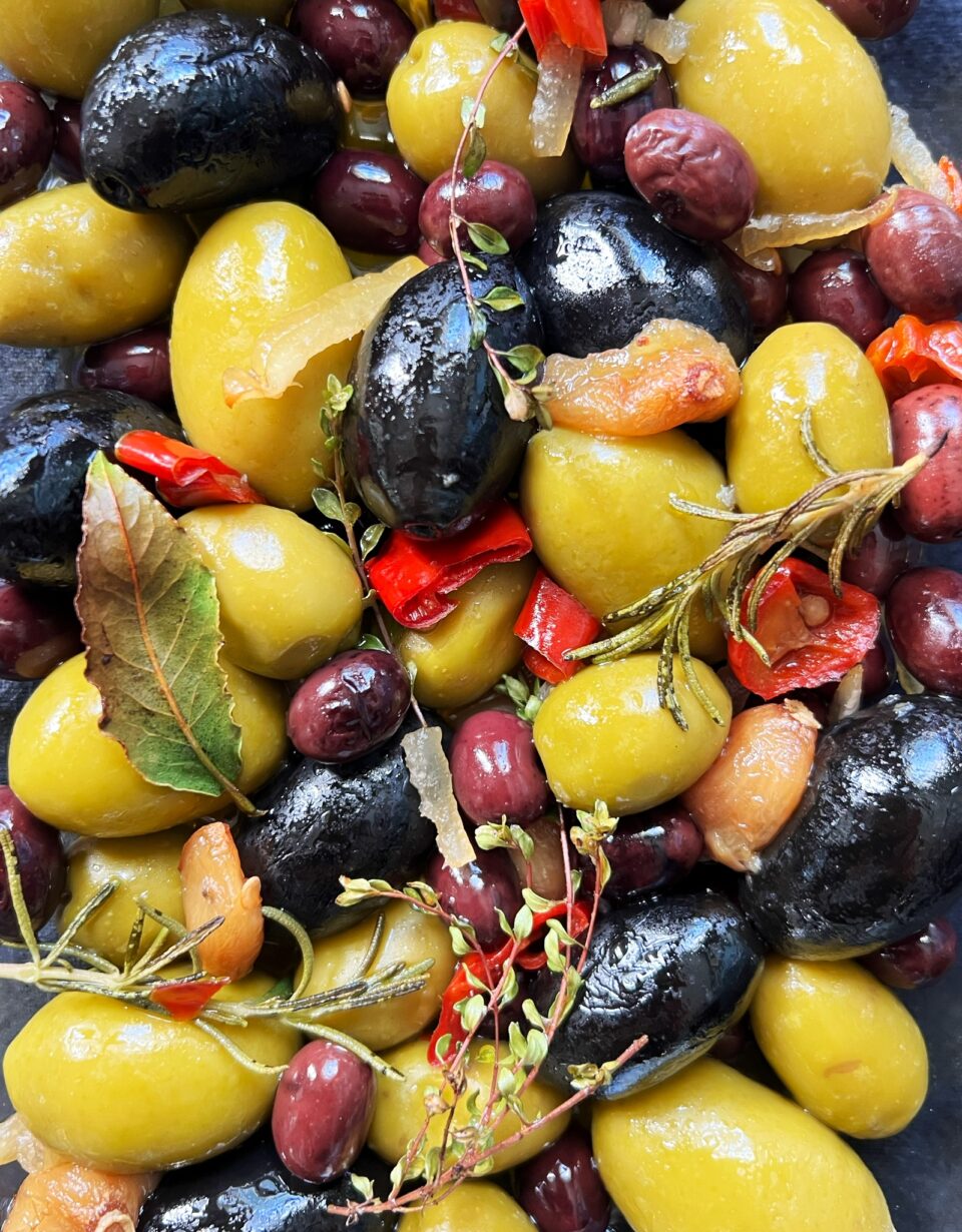 Olive Al Forno With Four Kinds Of Olives