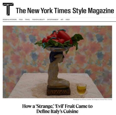 New York Times Style Magazine Gustiamo Pasta al Pomodoro Ligaya Mishan