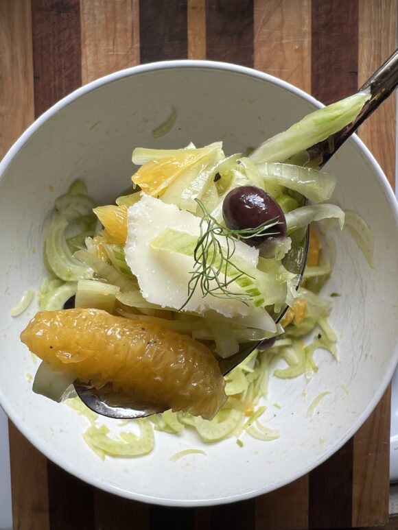 fennel orange taggiasca vacche rosse cheese benza